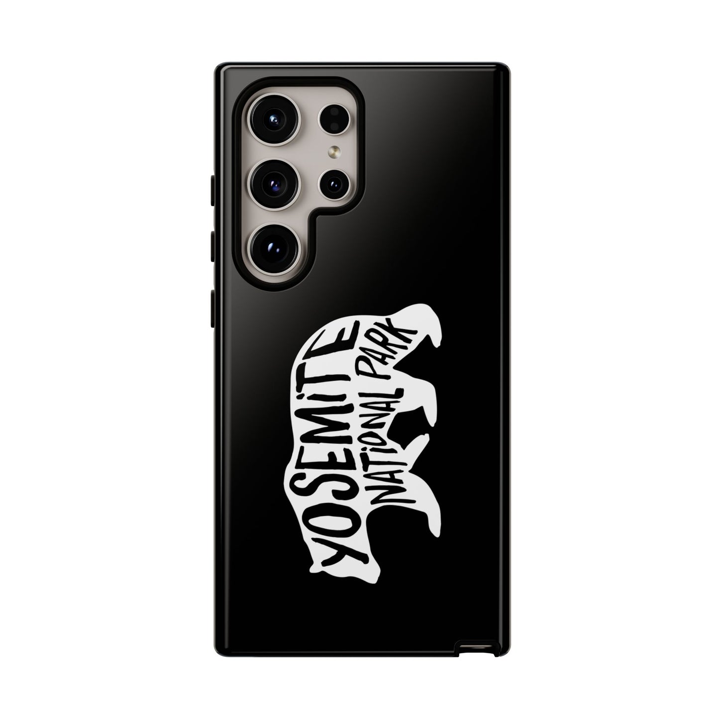 Yosemite National Park Phone Case - Black Bear Design