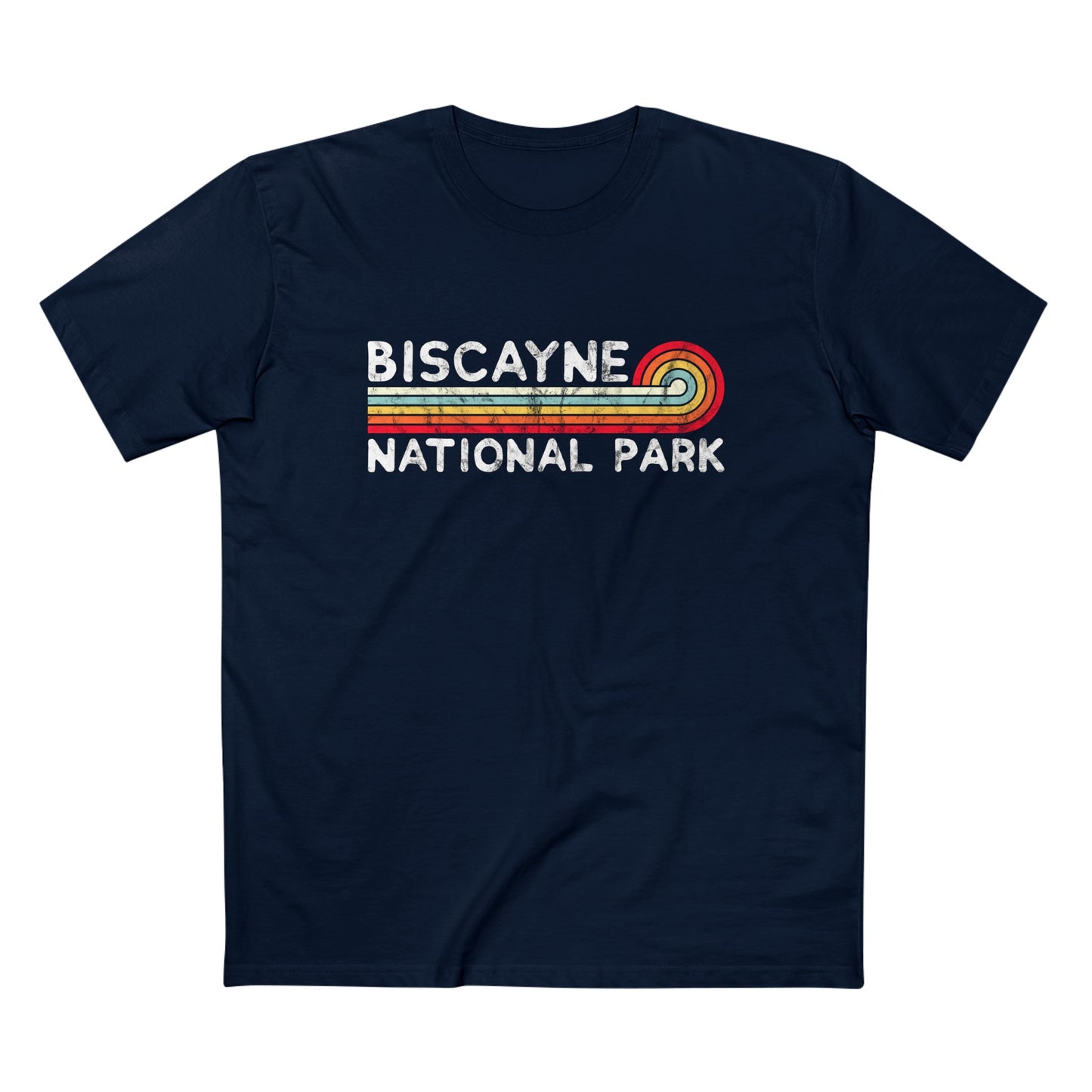 Biscayne National Park T-Shirt - Vintage Stretched Sunrise