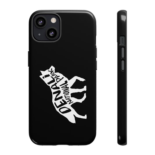 Denali National Park Phone Case - Wolf Design