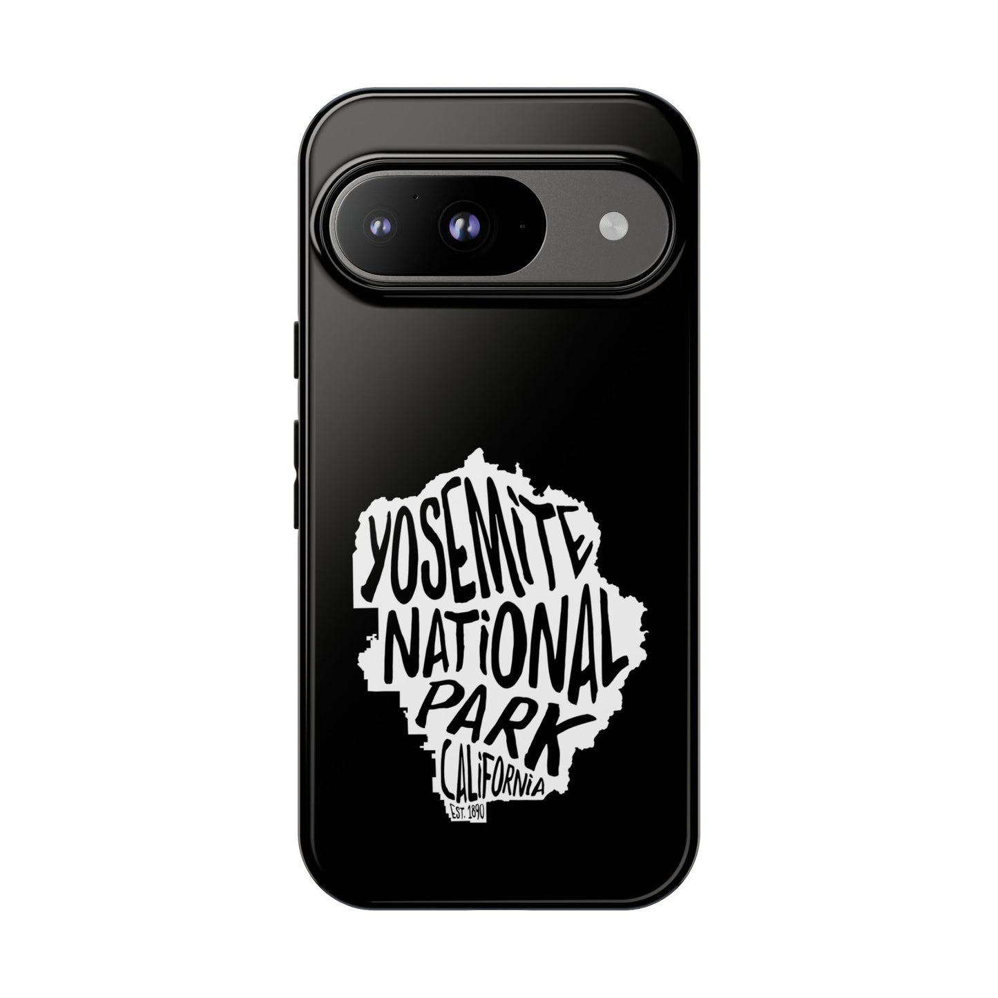 Yosemite National Park Phone Case - Map Design