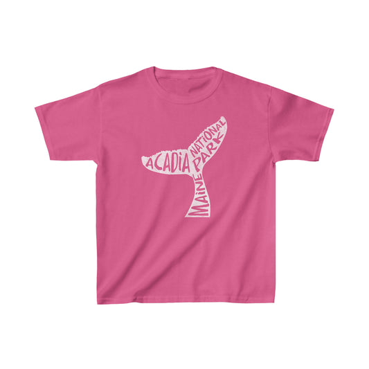 Acadia National Park Child T-Shirt - Whale Tail Design