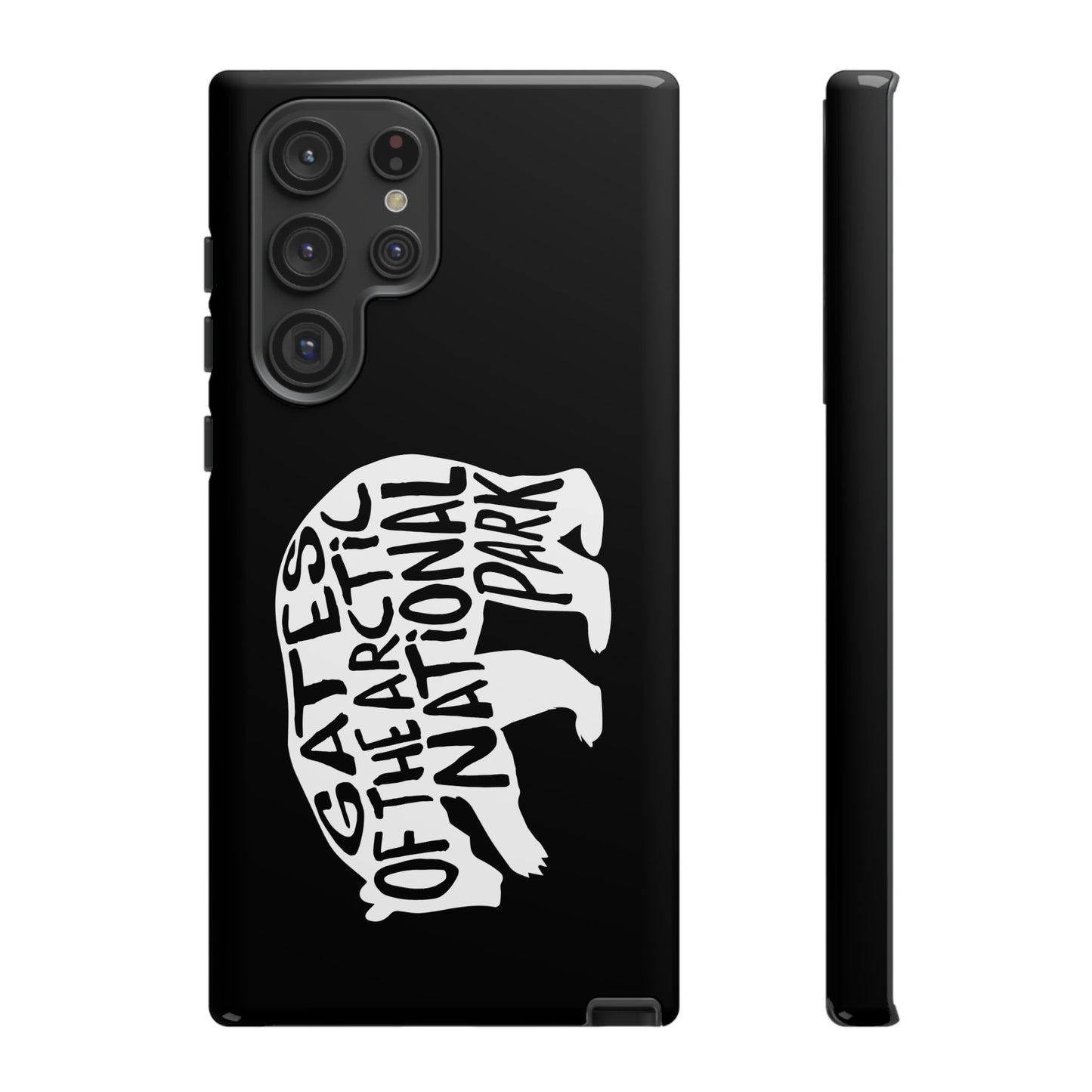 Gates of the Arctic National Park Phone Case - Grizzly Bear Design
