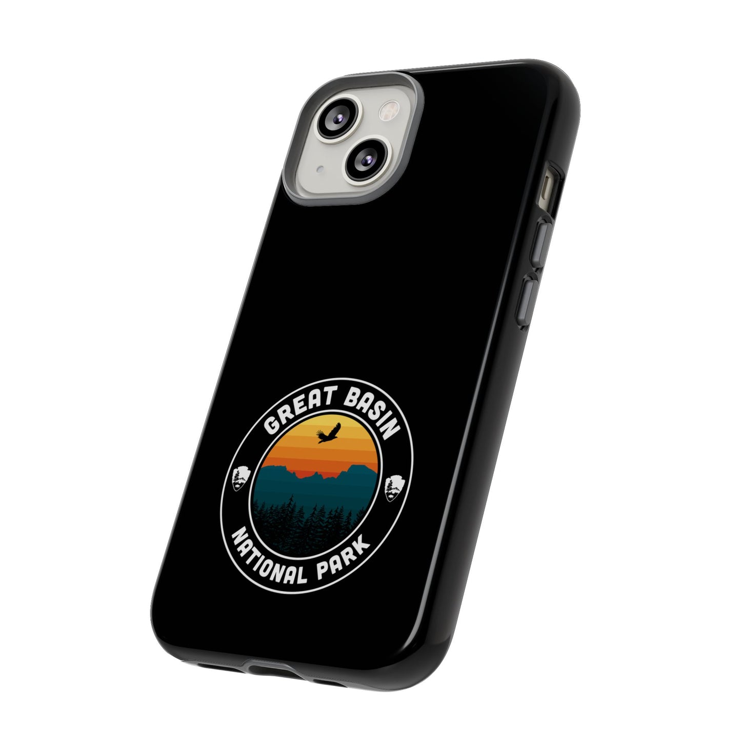 Great Basin National Park iPhone Case - Round Emblem Design