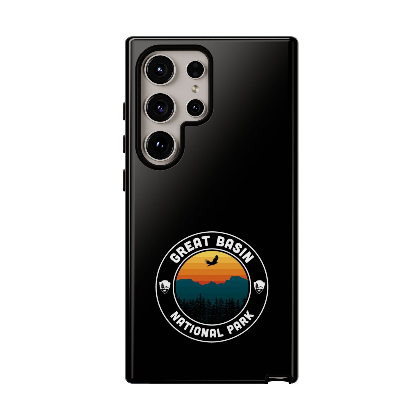 Great Basin National Park iPhone Case - Round Emblem Design