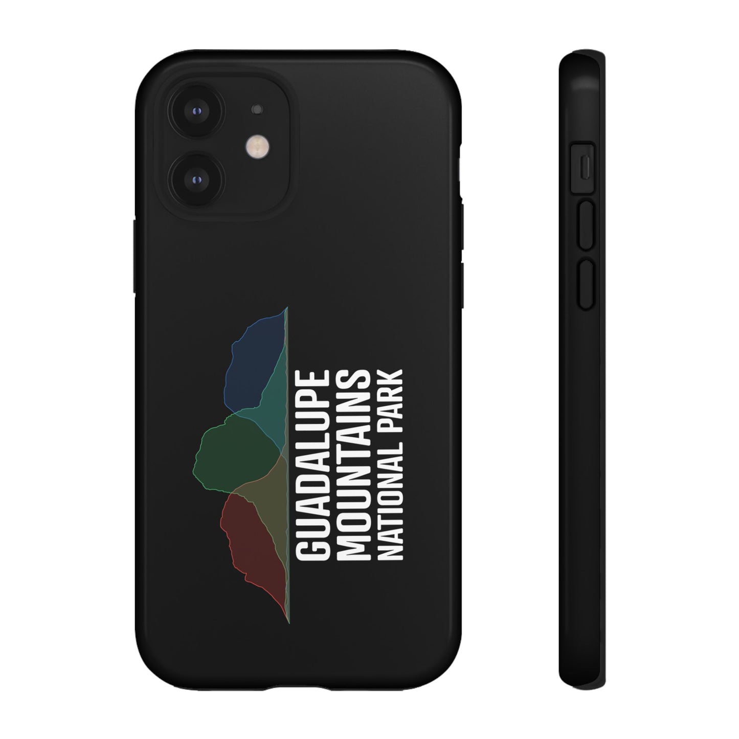 Guadalupe Mountains National Park Phone Case - Histogram Design