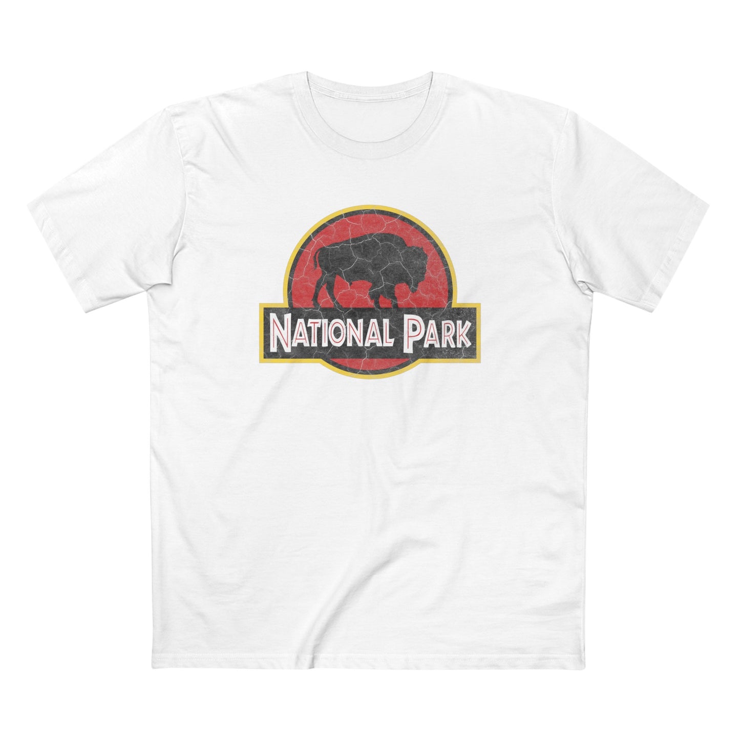 Bison National Park T-Shirt - Parody Logo