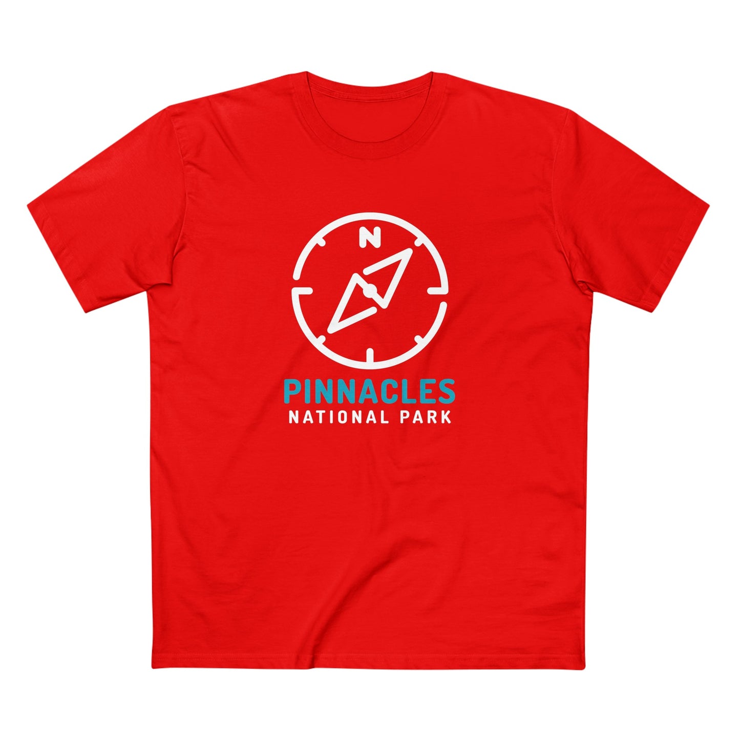 Pinnacles National Park T-Shirt Compass Design