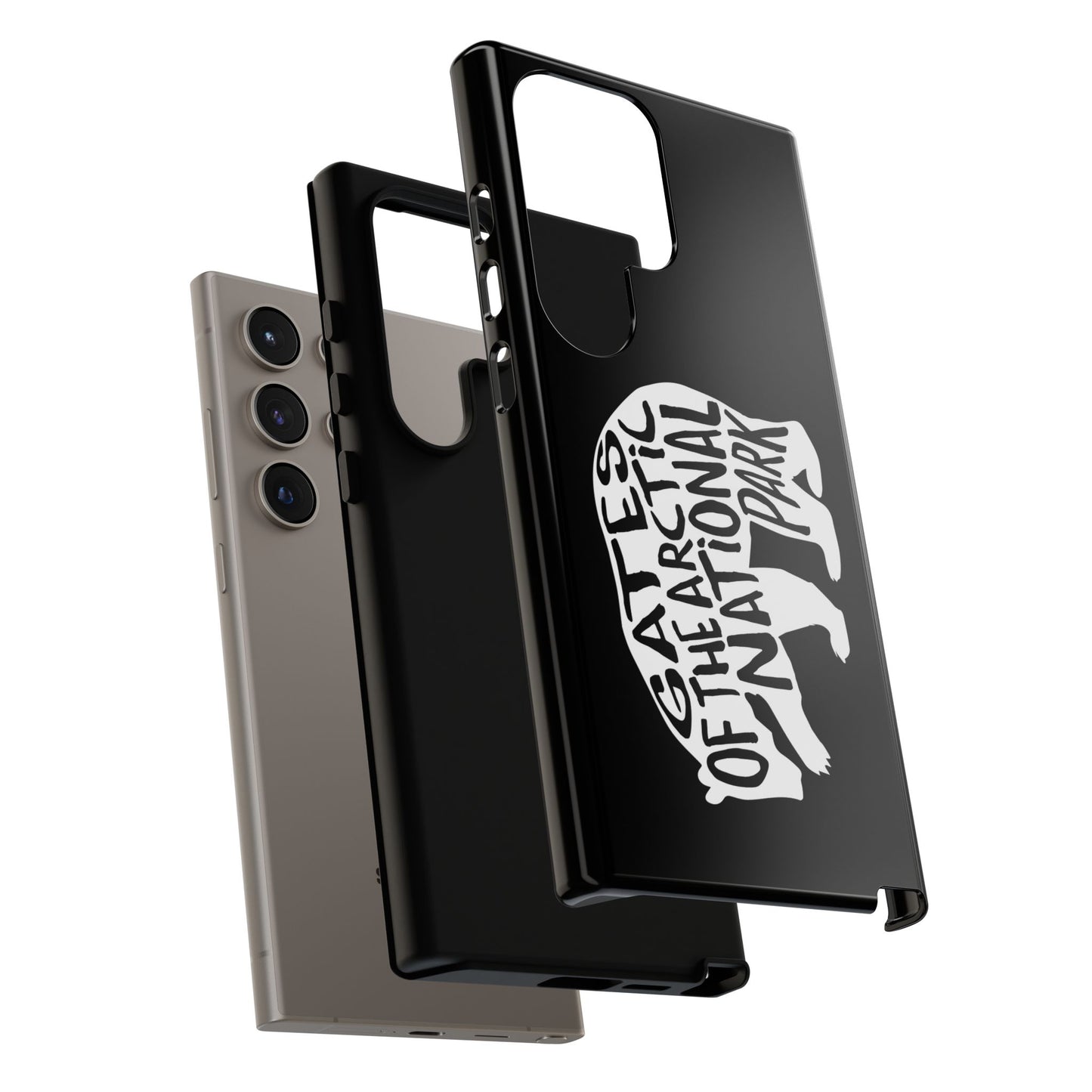Gates of the Arctic National Park Phone Case - Grizzly Bear Design