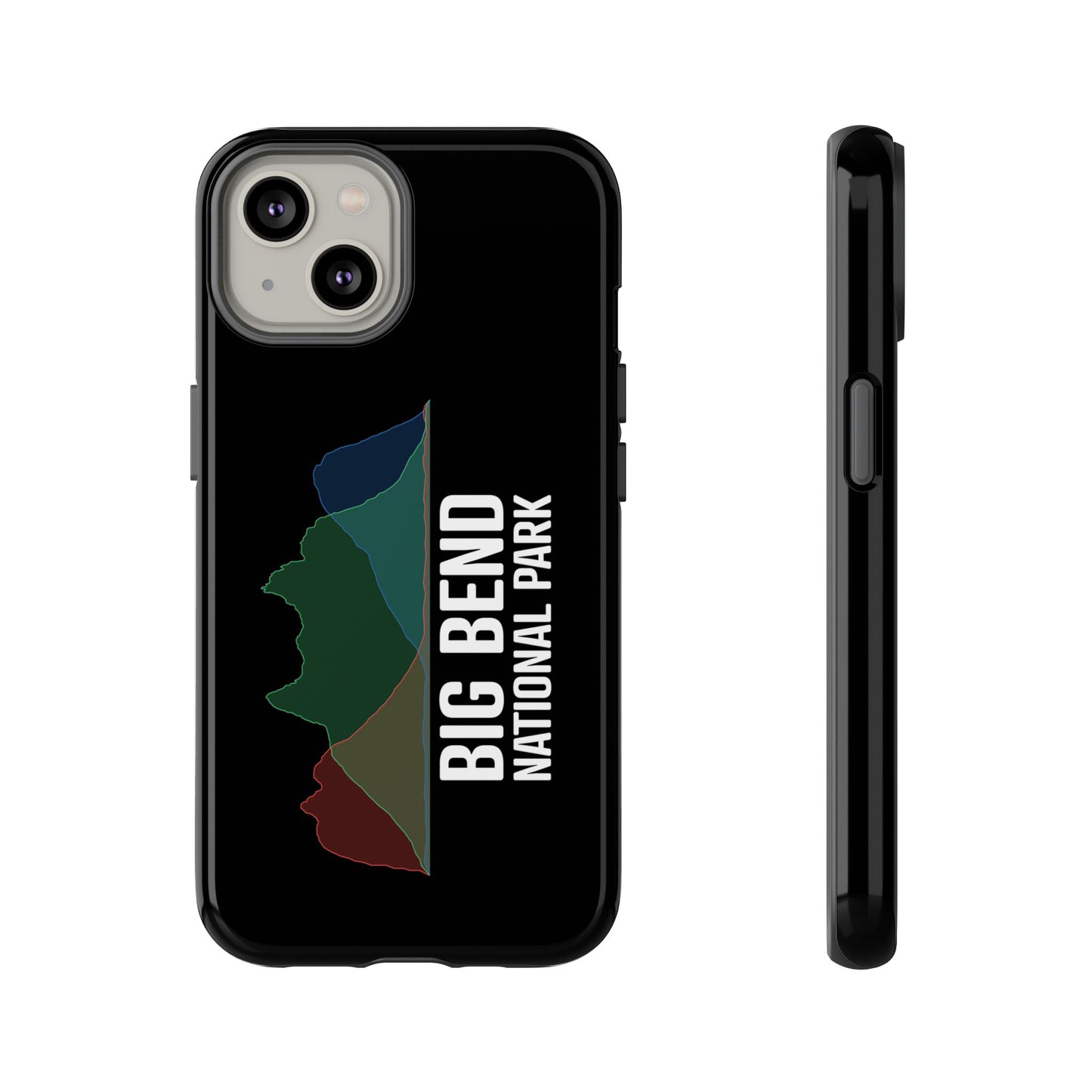 Big Bend National Park Phone Case - Histogram Design