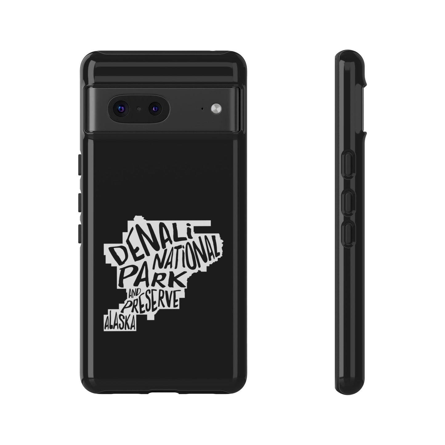 Denali National Park Phone Case - Map Design
