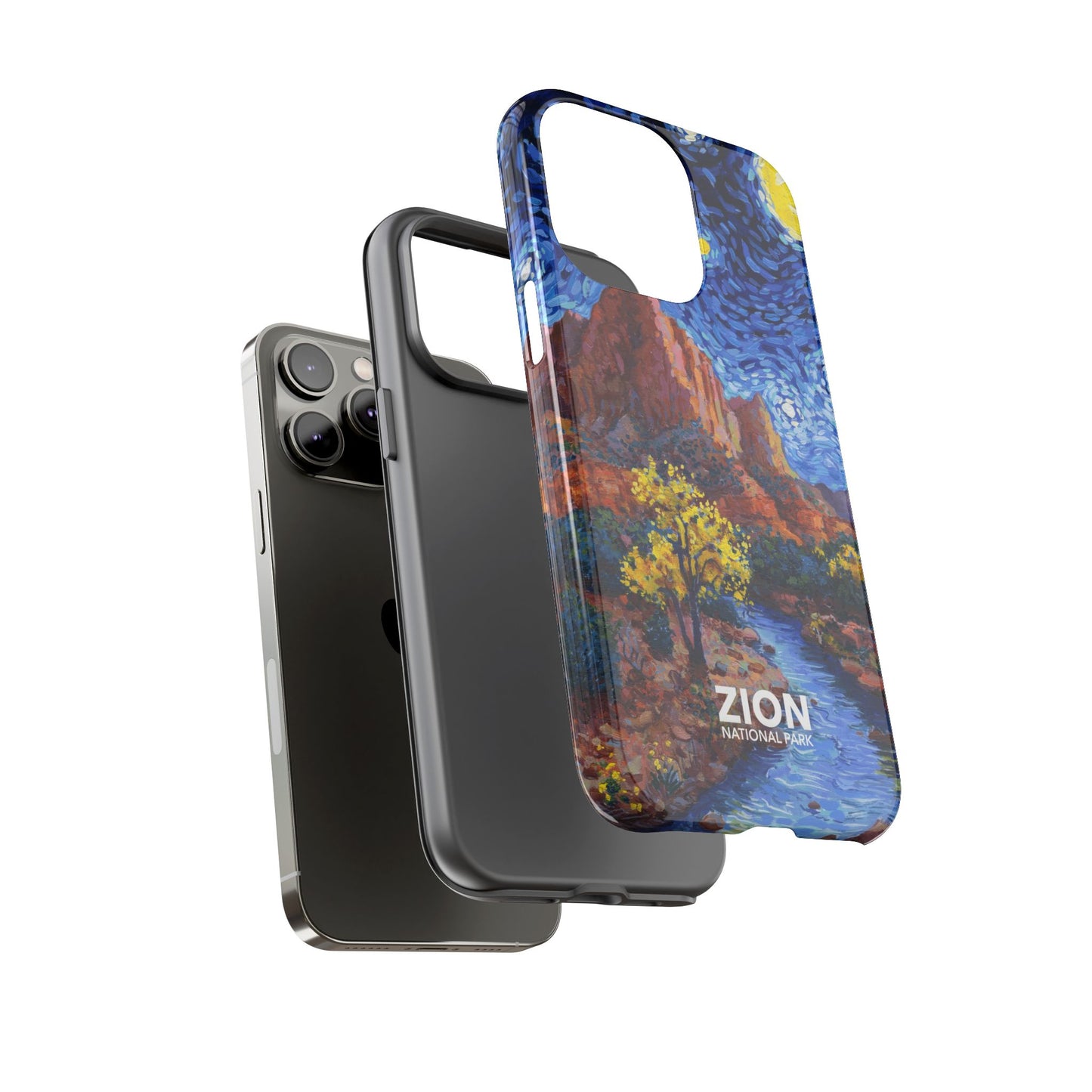 Zion National Park Phone Case - Starry Night