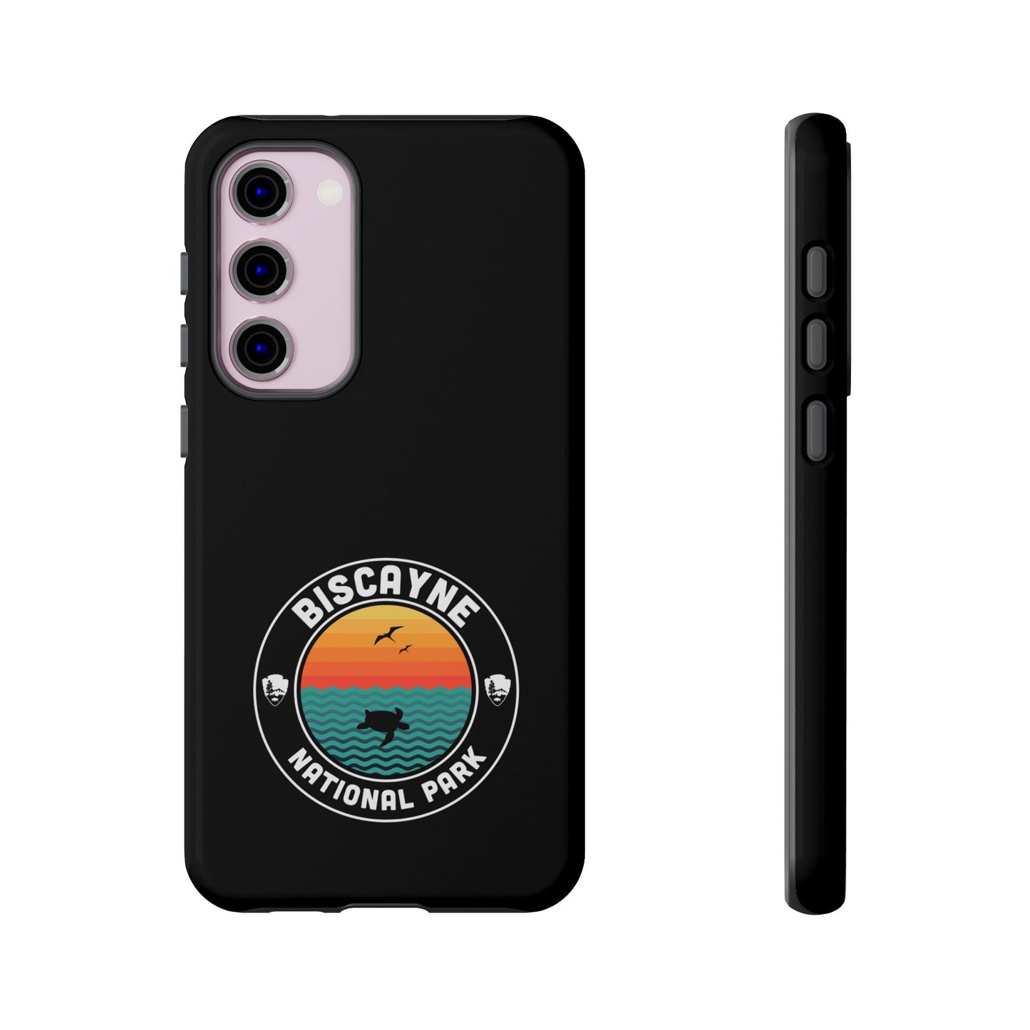 Biscayne National Park Phone Case - Round Emblem Design