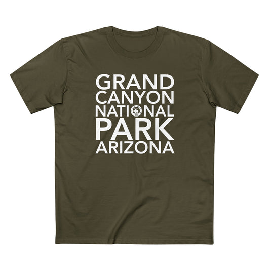 Grand Canyon National Park T-Shirt Block Text