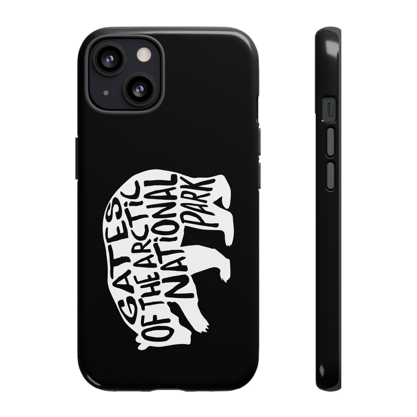 Gates of the Arctic National Park Phone Case - Grizzly Bear Design