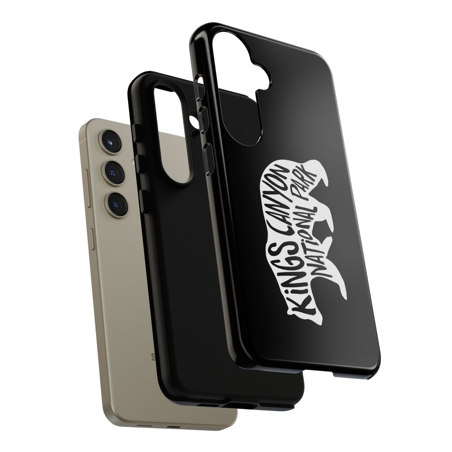 Kings Canyon National Park Phone Case - Black Bear Design