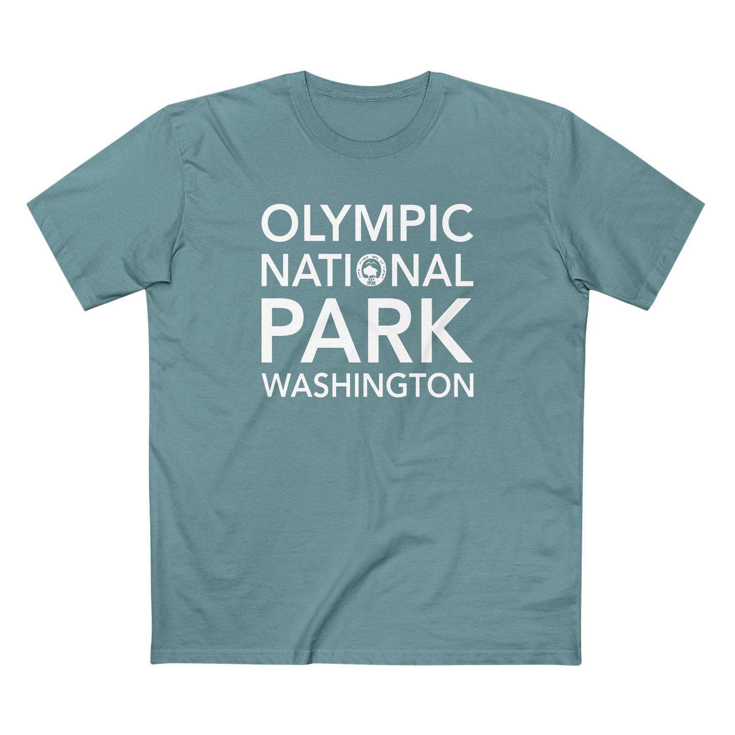 Olympic National Park T-Shirt Block Text