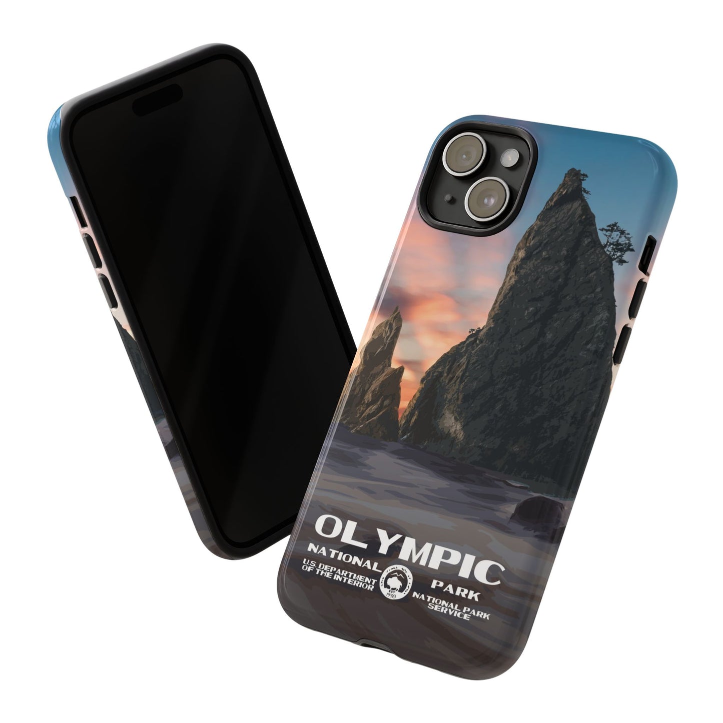 Olympic National Park Phone Case - WPA Style