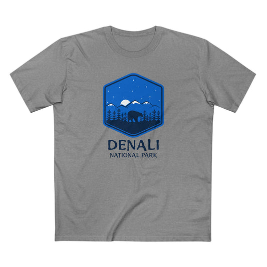 Denali National Park T-Shirt - Bear Graphic