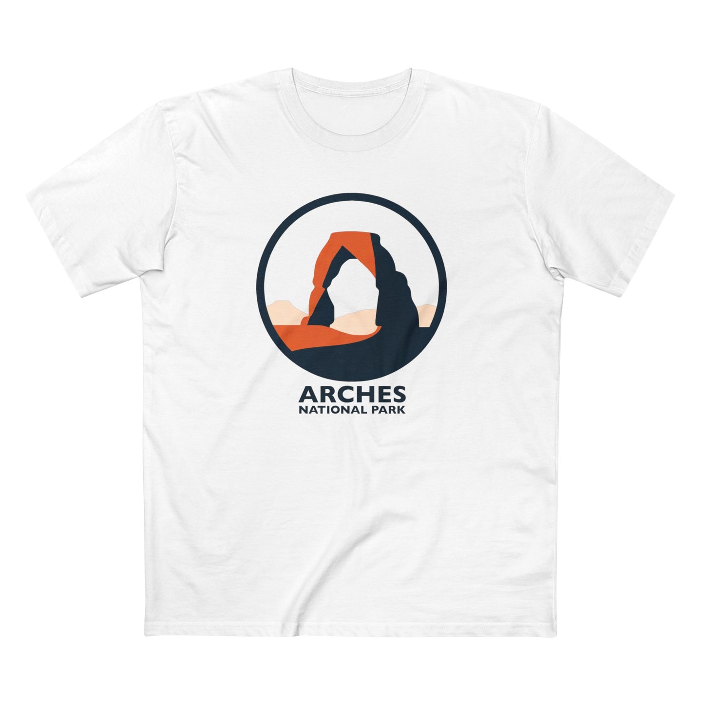 Arches National Park T-Shirt - Round Logo