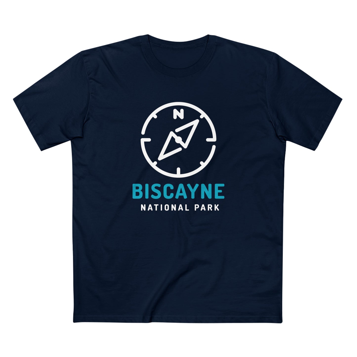 Biscayne National Park T-Shirt Compass Design