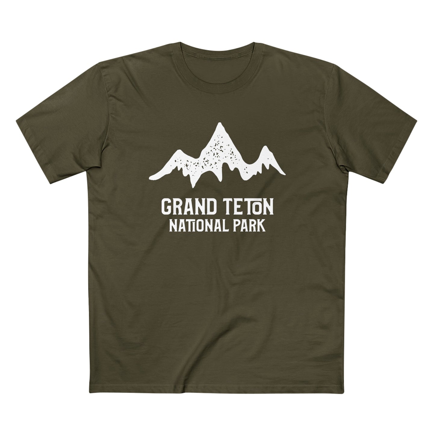 Grand Teton National Park T-Shirt - Mountain Stamp