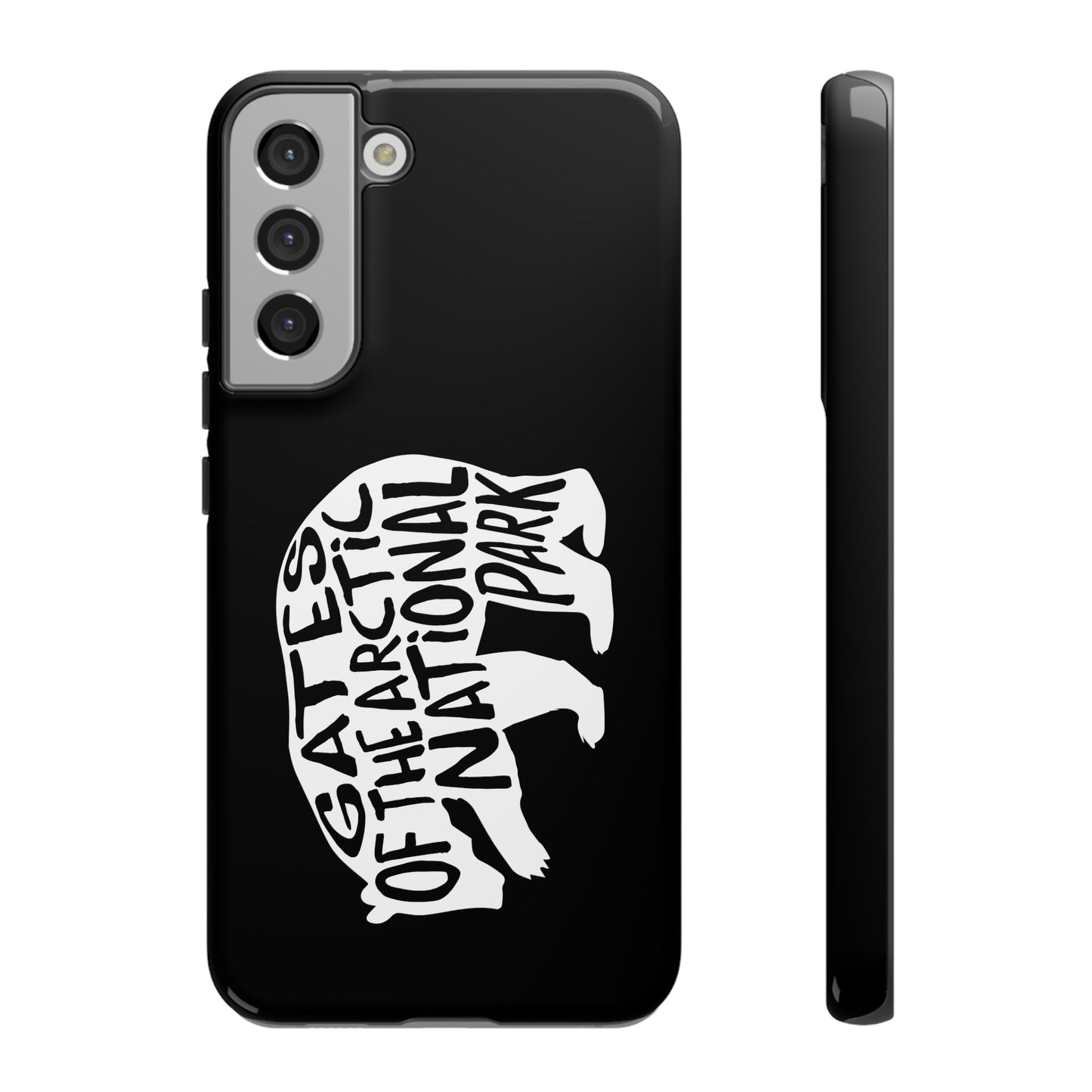 Gates of the Arctic National Park Phone Case - Grizzly Bear Design