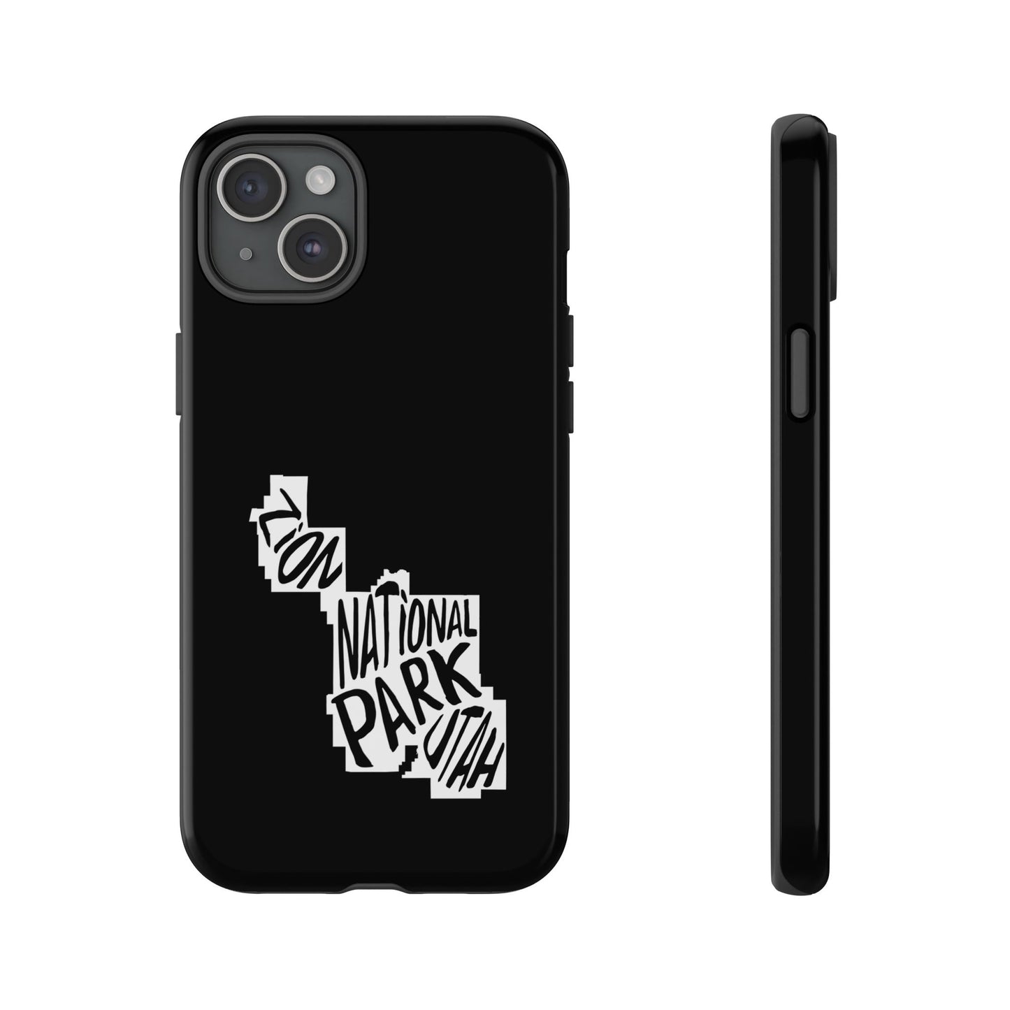 Zion National Park Phone Case - Map Design