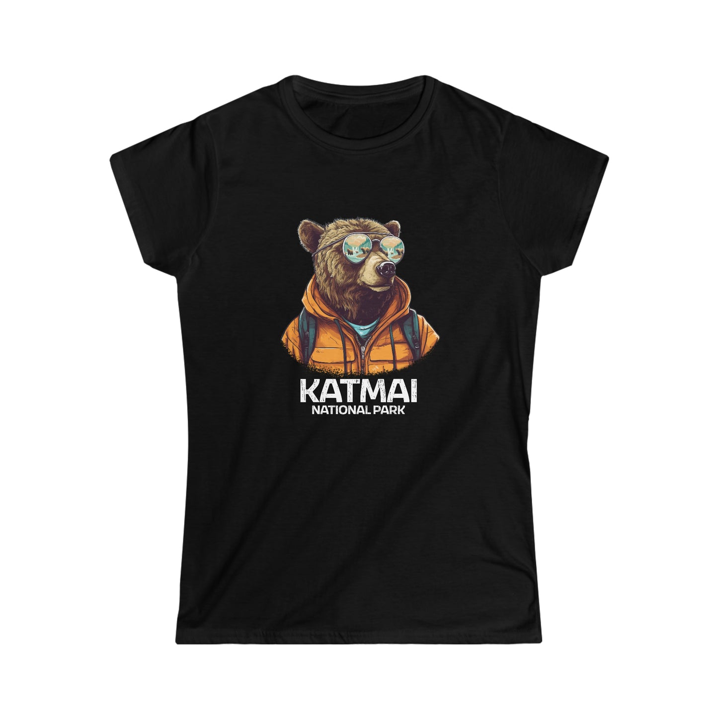 Katmai National Park Women's T-Shirt - Cool Grizzly Bear