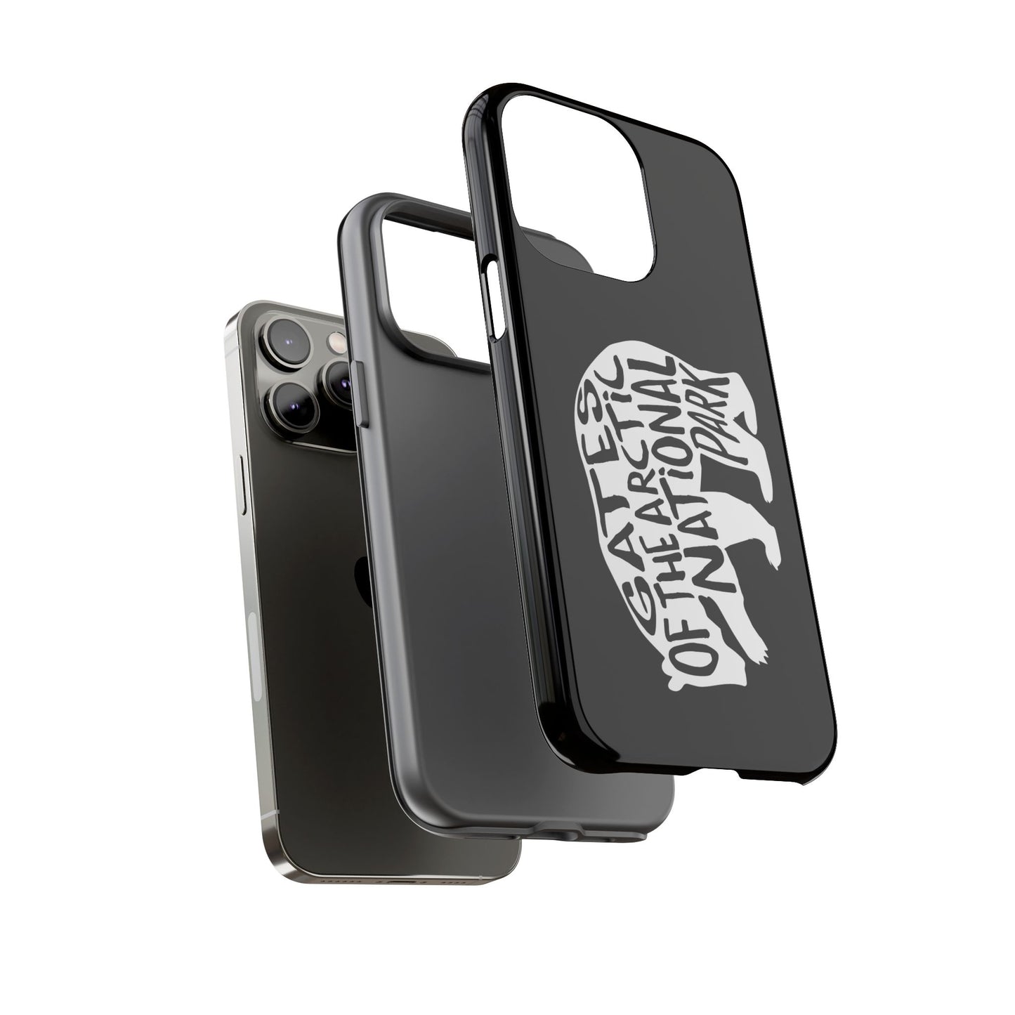 Gates of the Arctic National Park Phone Case - Grizzly Bear Design