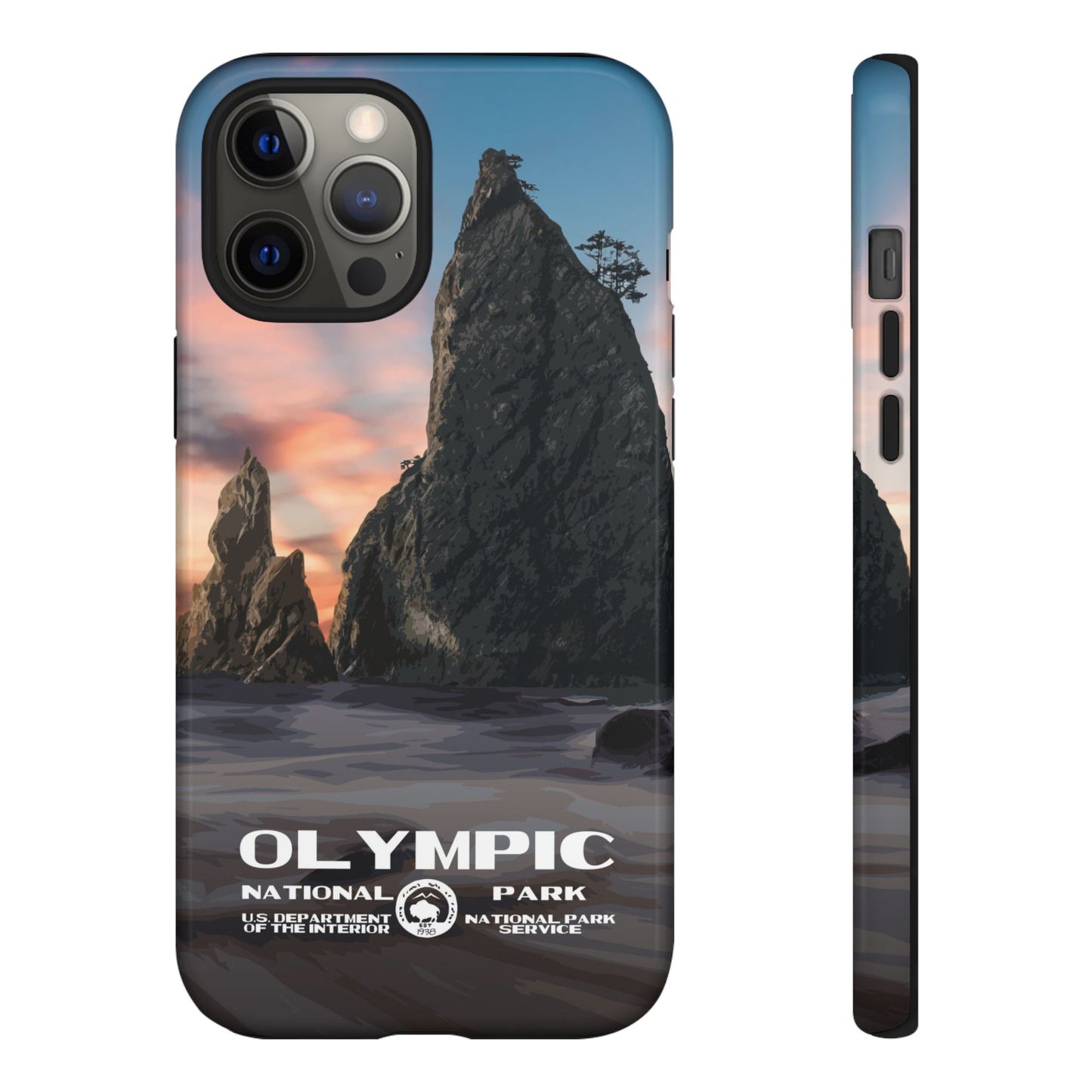 Olympic National Park Phone Case - WPA Style