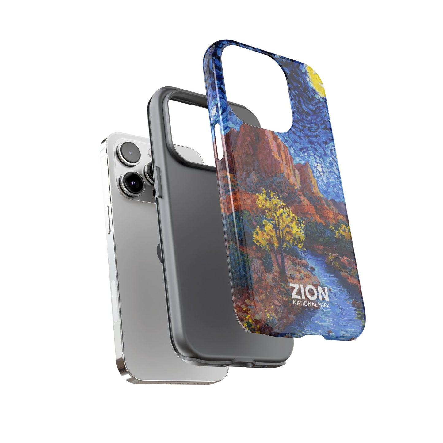 Zion National Park Phone Case - Starry Night