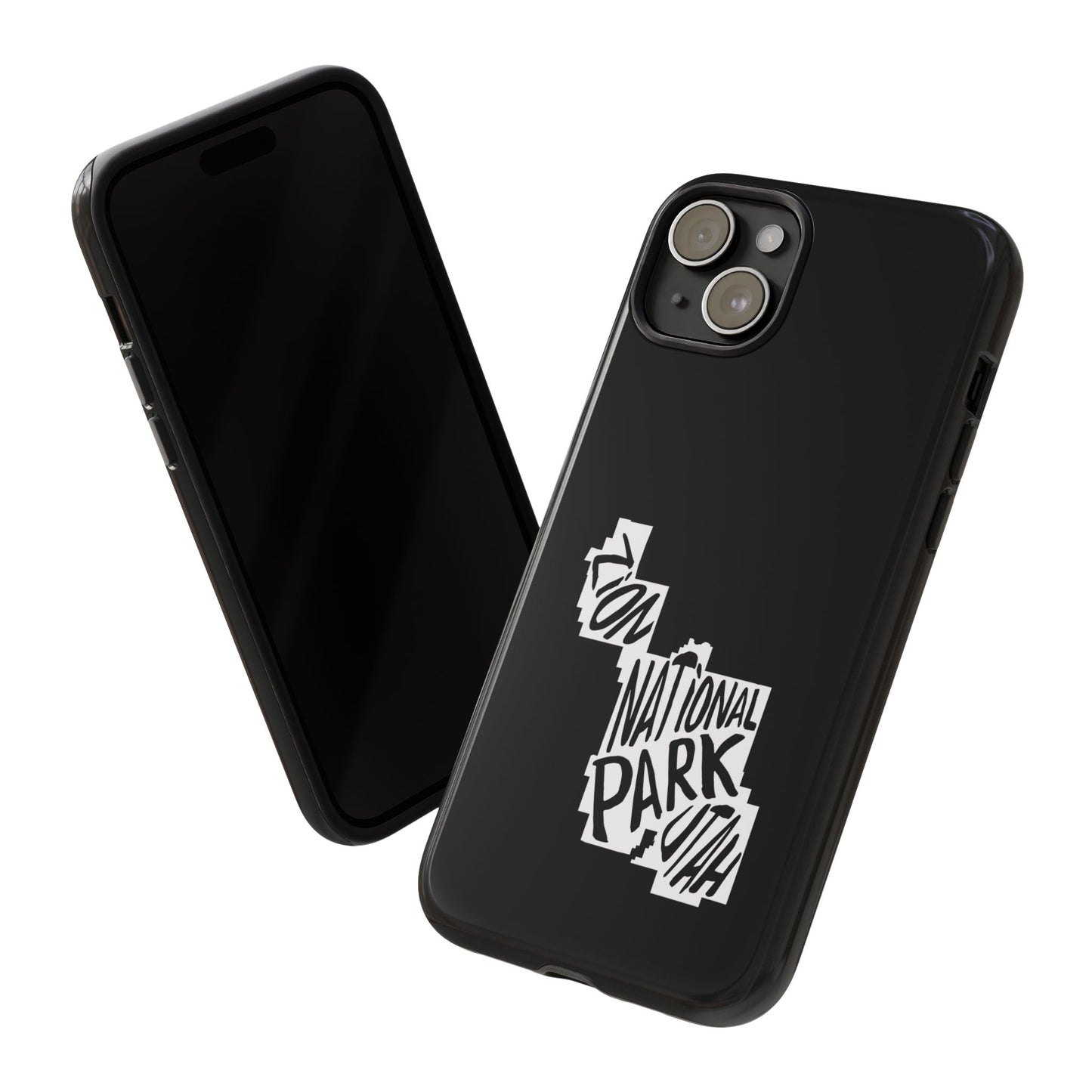 Zion National Park Phone Case - Map Design
