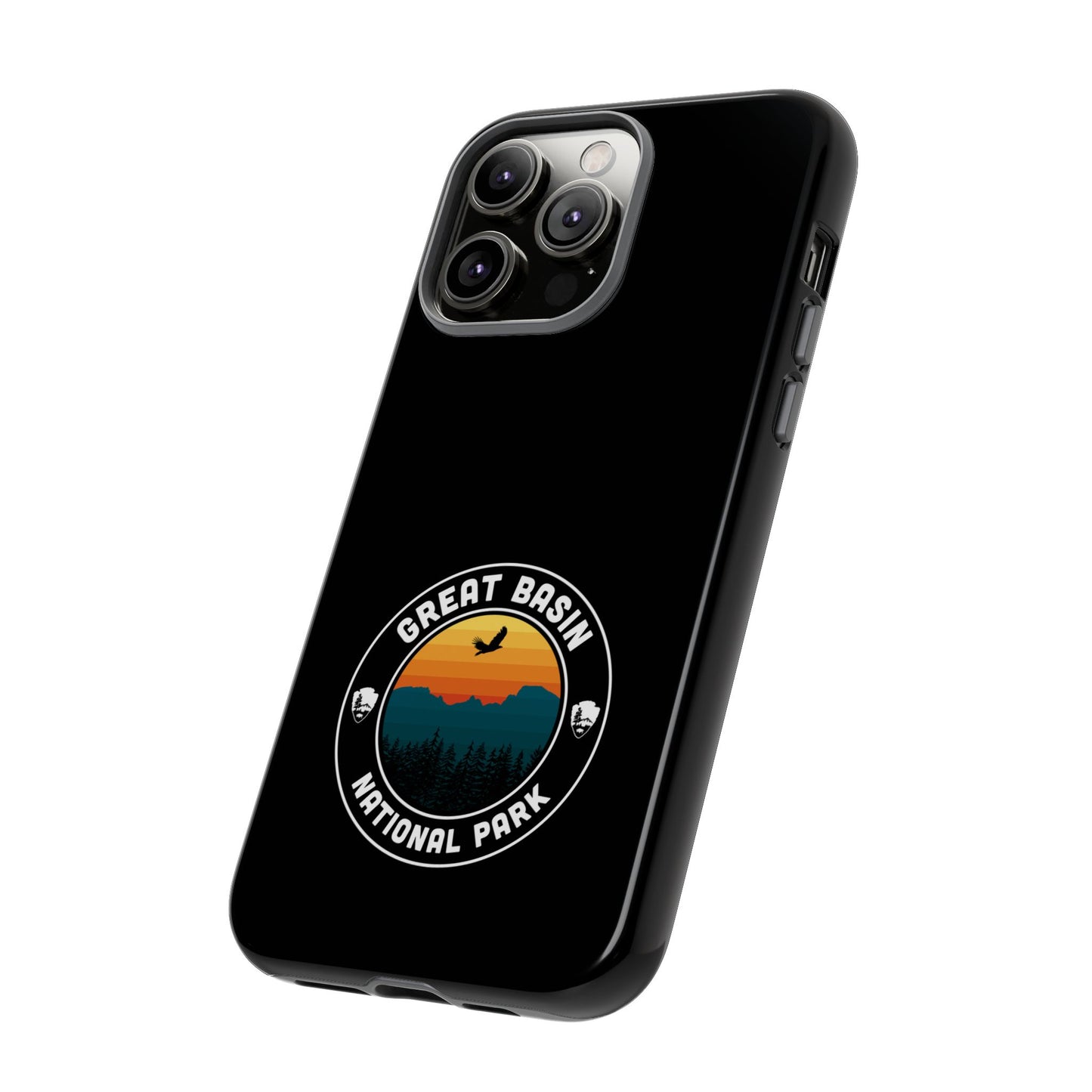 Great Basin National Park iPhone Case - Round Emblem Design