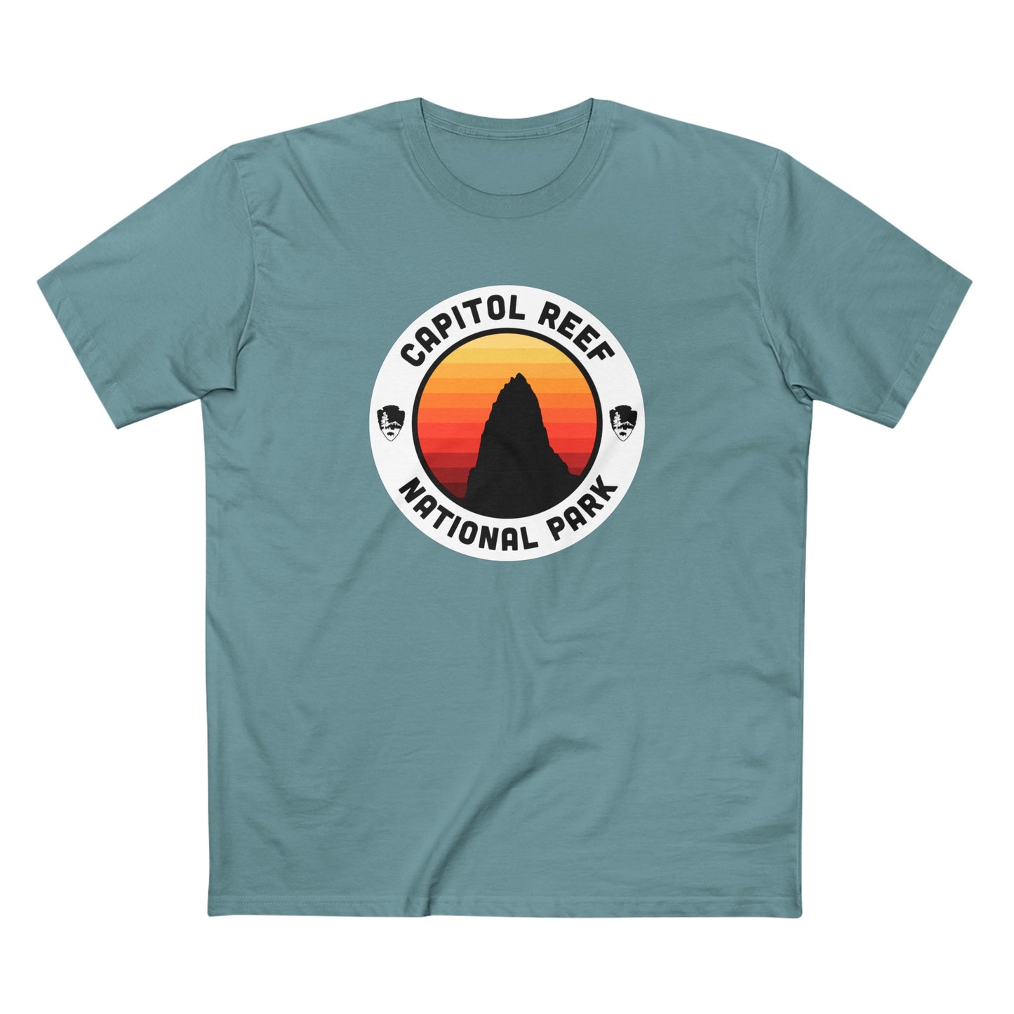 Capitol Reef National Park T-Shirt - Round Badge Design