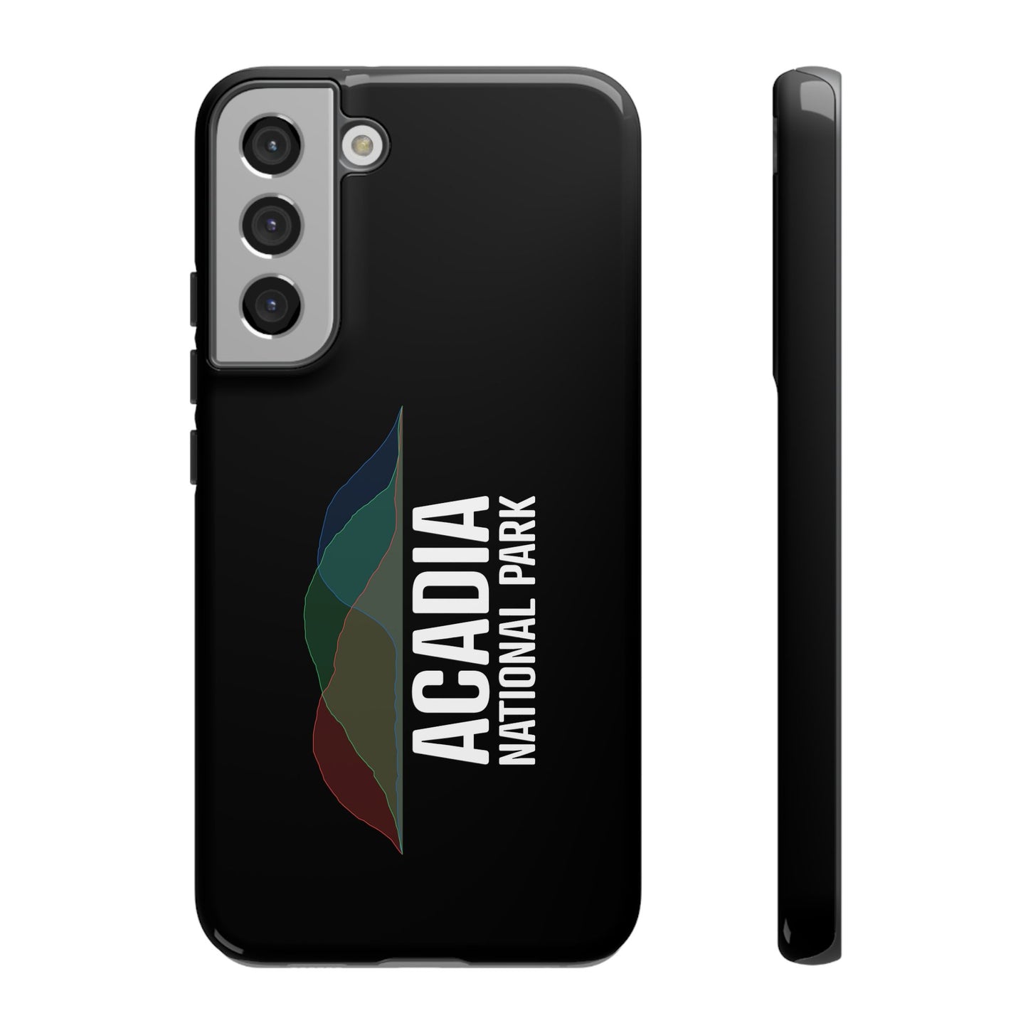 Acadia National Park Phone Case - Histogram Design