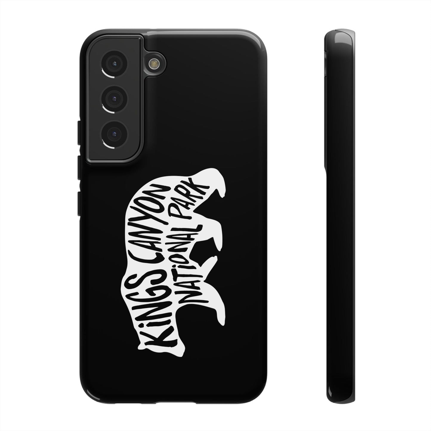 Kings Canyon National Park Phone Case - Black Bear Design