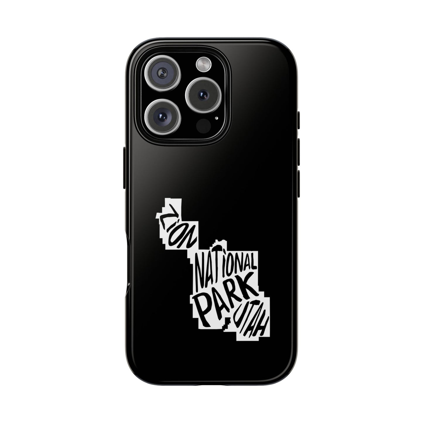 Zion National Park Phone Case - Map Design