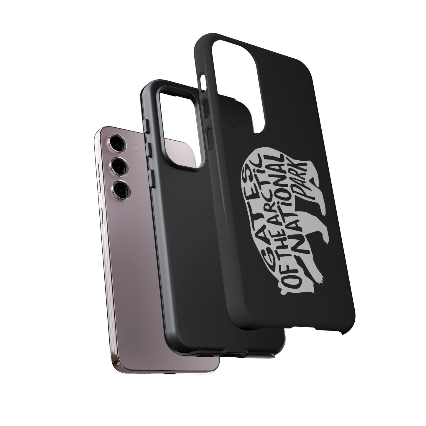 Gates of the Arctic National Park Phone Case - Grizzly Bear Design