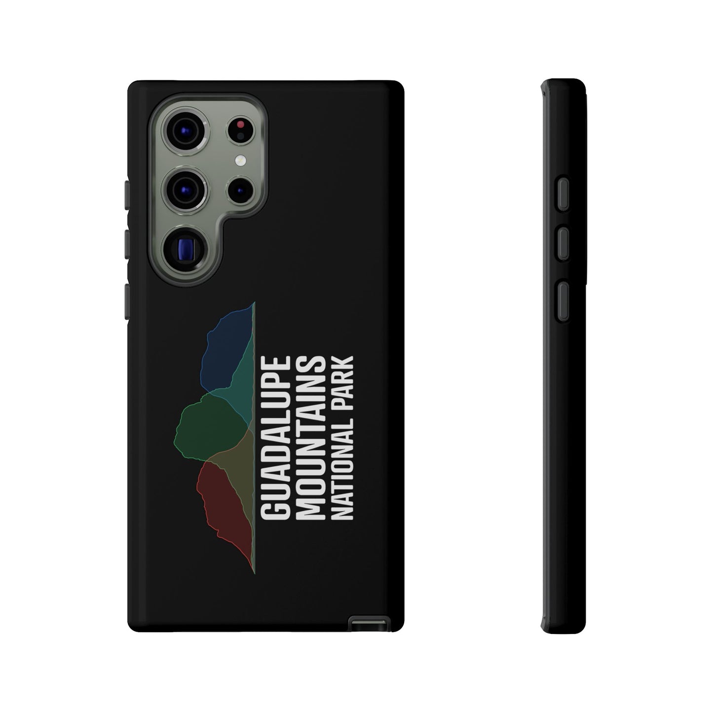 Guadalupe Mountains National Park Phone Case - Histogram Design