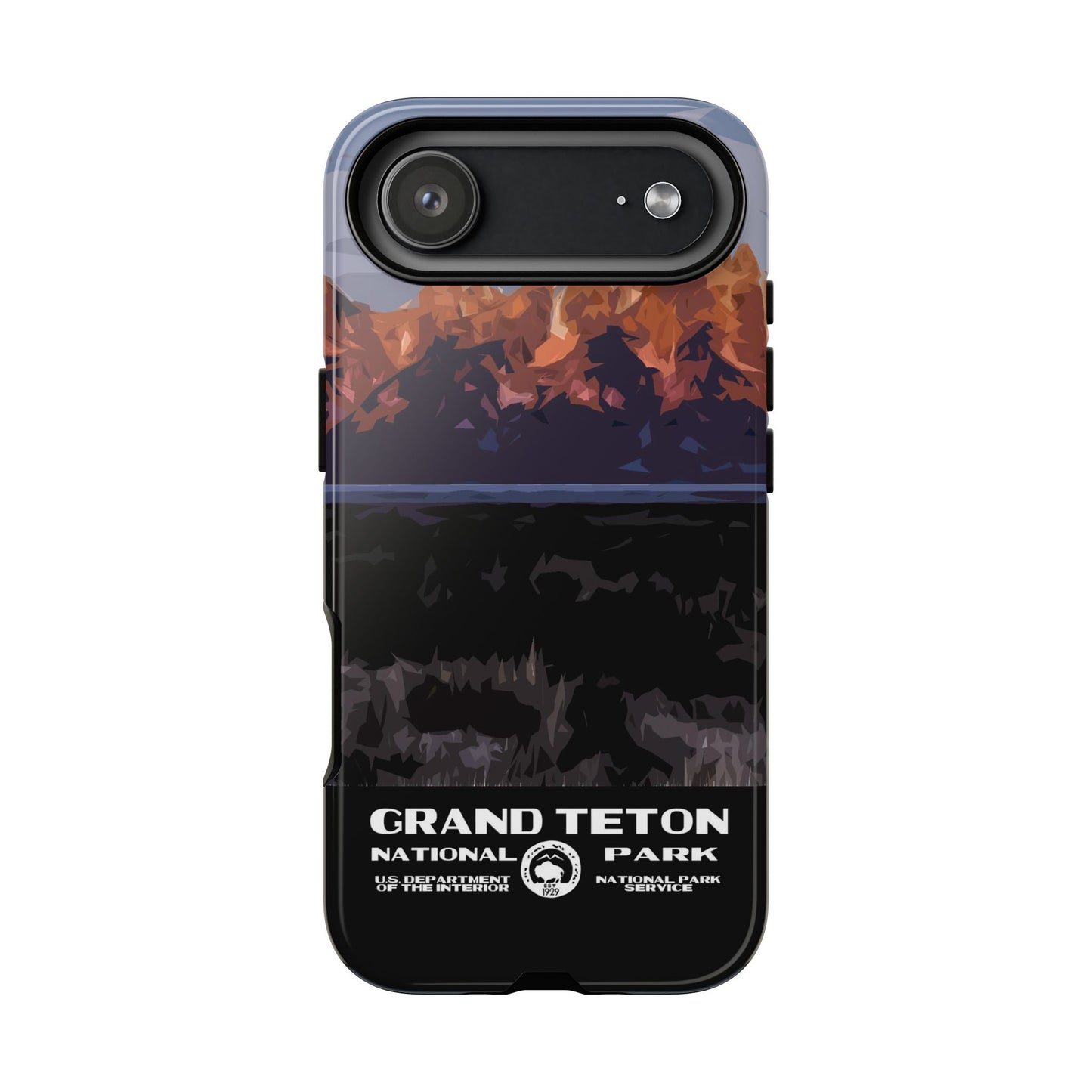 Grand Teton National Park Phone Case - WPA Style