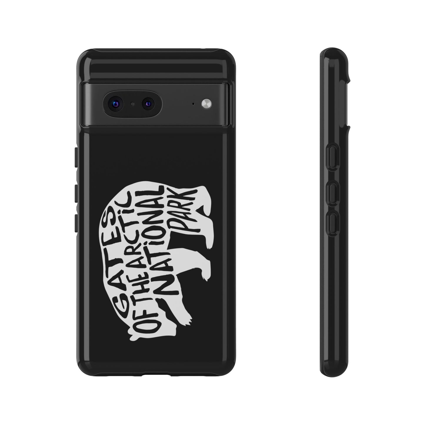 Gates of the Arctic National Park Phone Case - Grizzly Bear Design