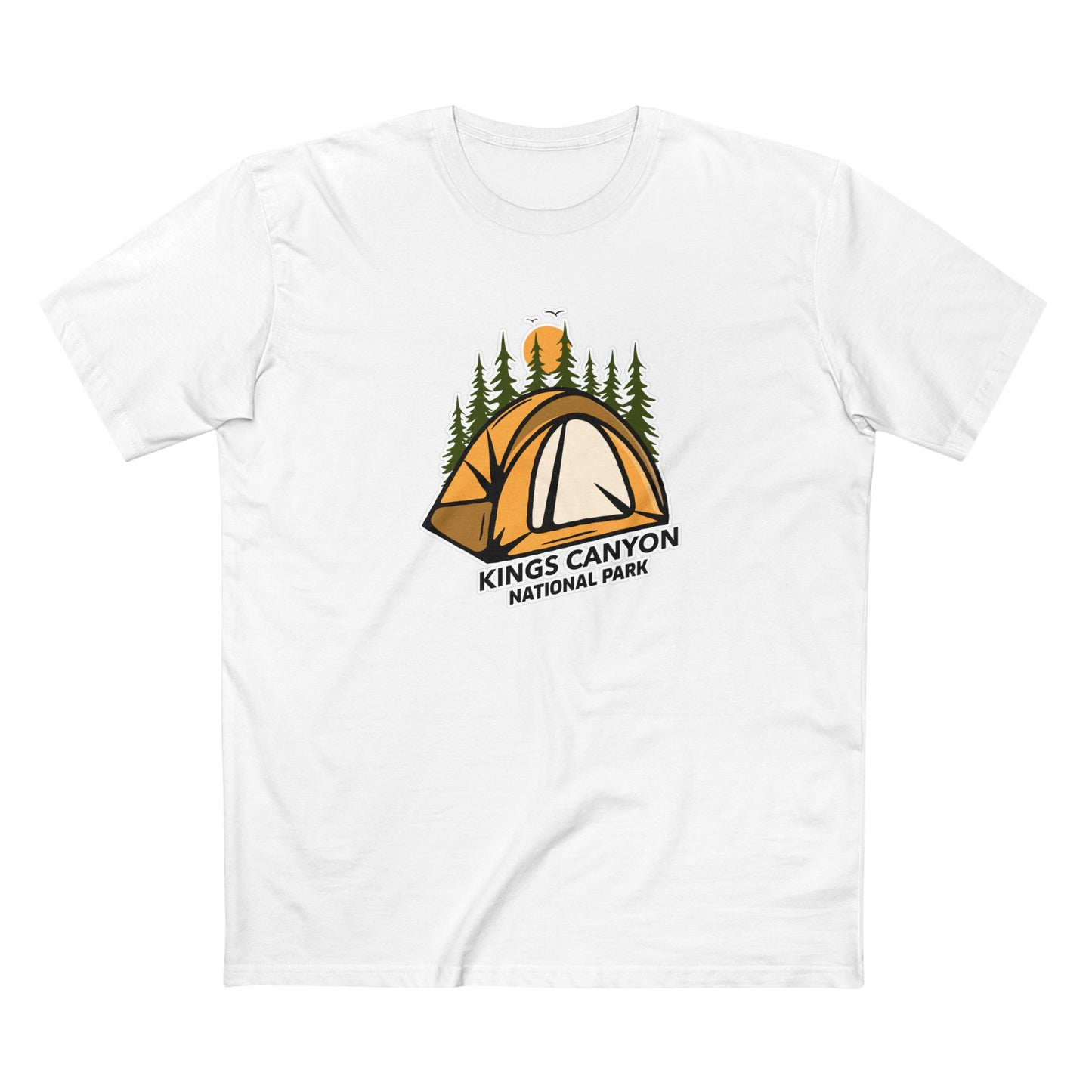 Kings Canyon National Park T-Shirt - Camping
