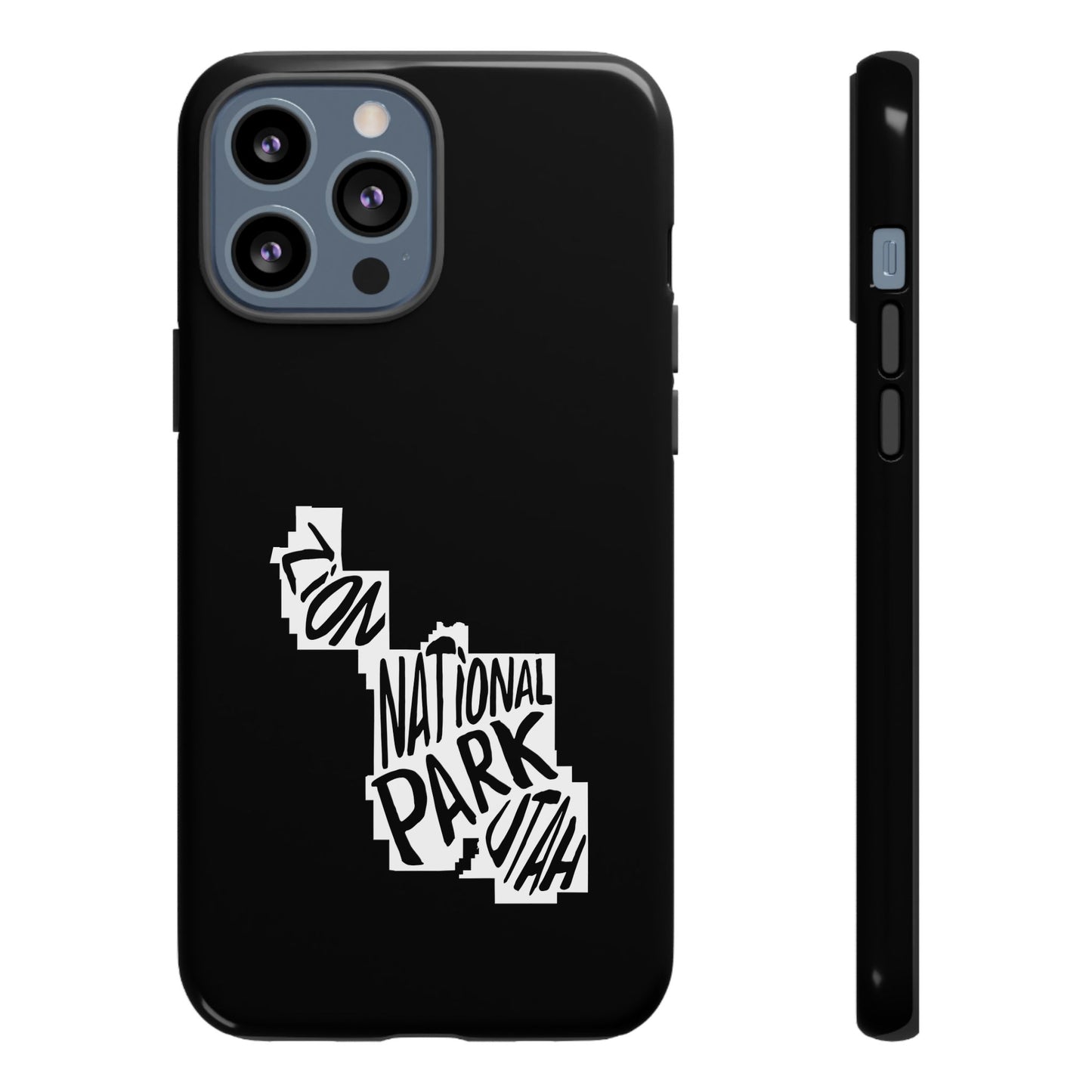 Zion National Park Phone Case - Map Design