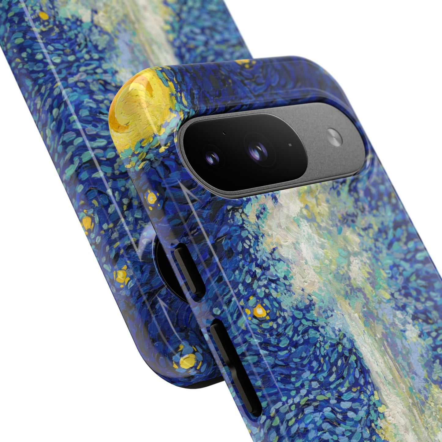 Yellowstone National Park Phone Case - Old Faithful Starry Night