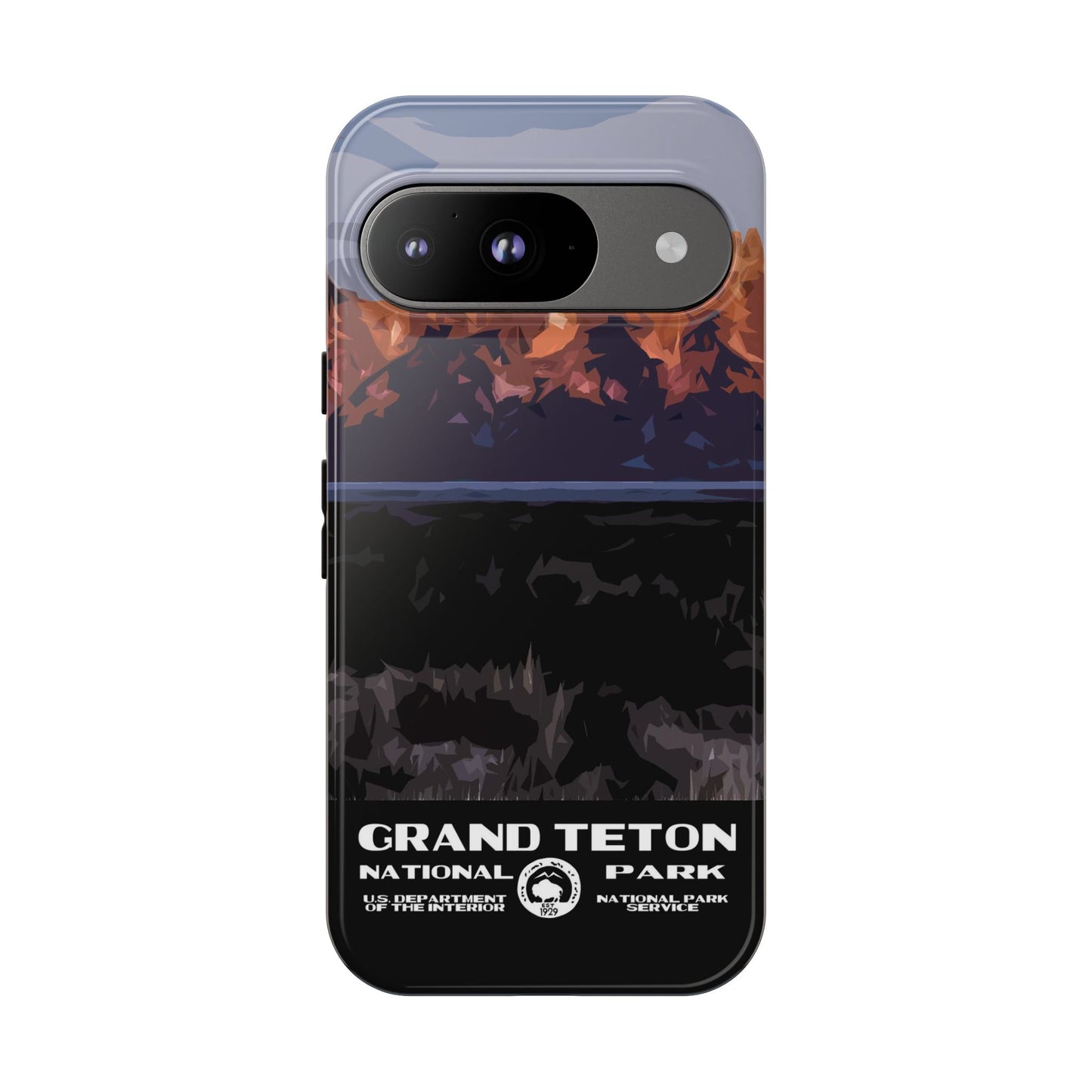 Grand Teton National Park Phone Case - WPA Style