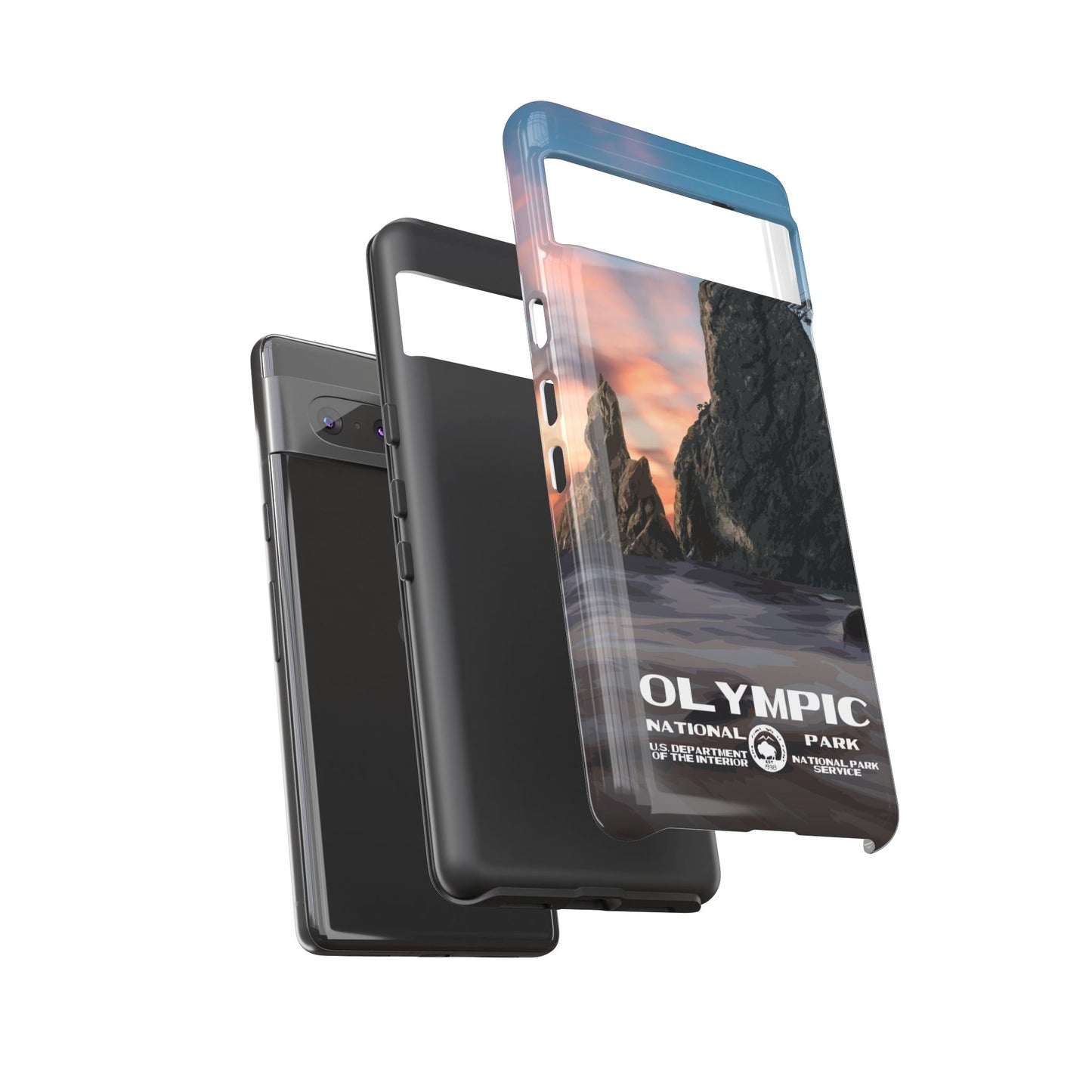 Olympic National Park Phone Case - WPA Style