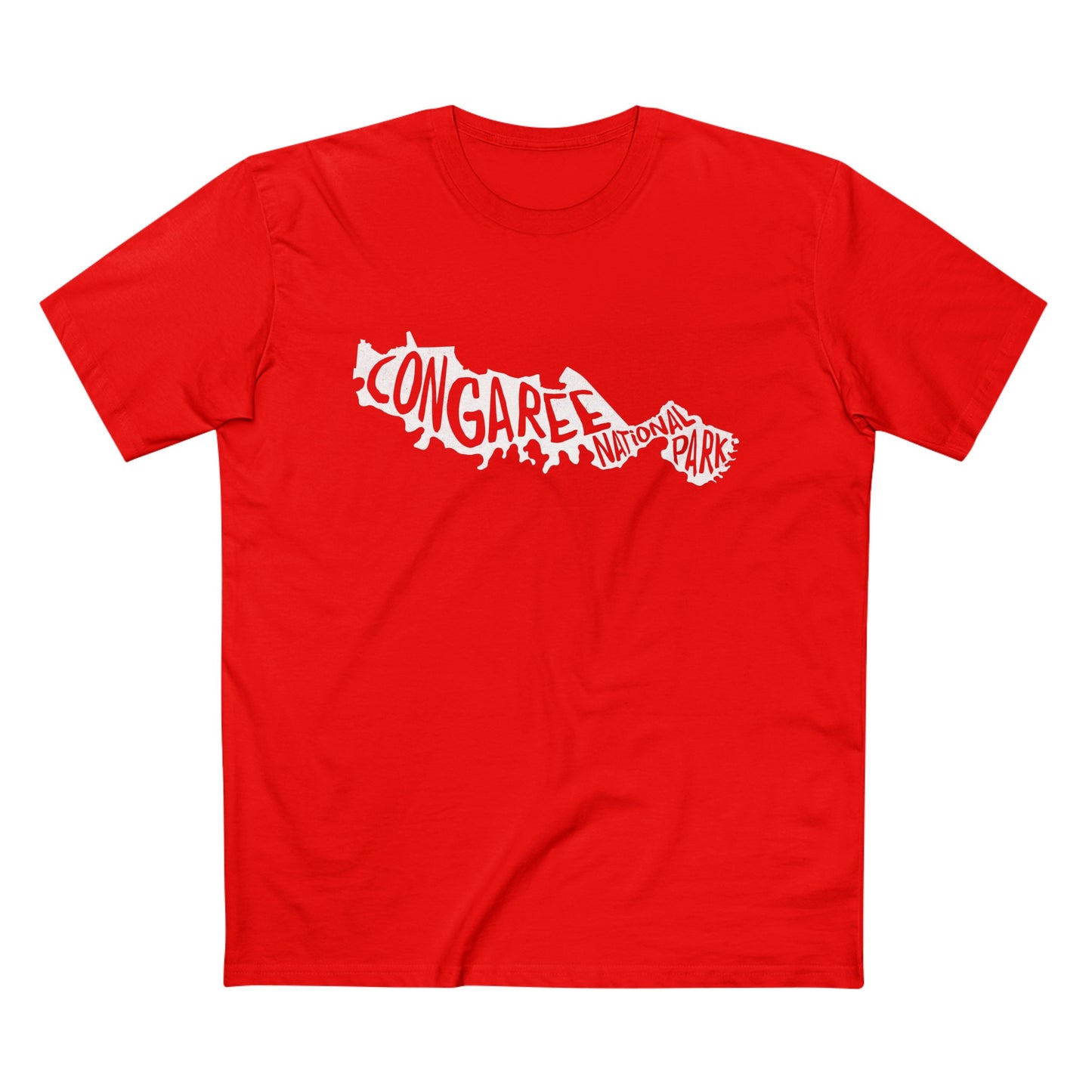 Congaree National Park T-Shirt - Map