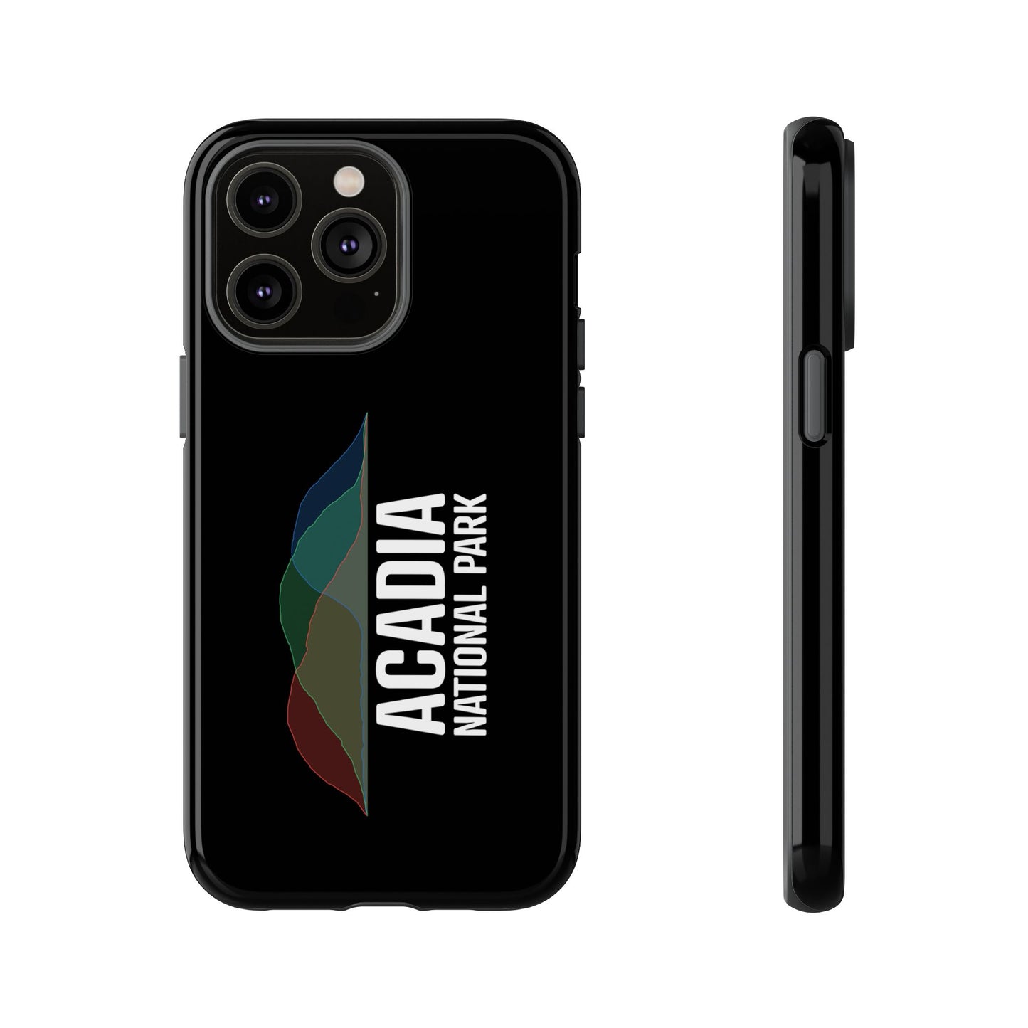 Acadia National Park Phone Case - Histogram Design
