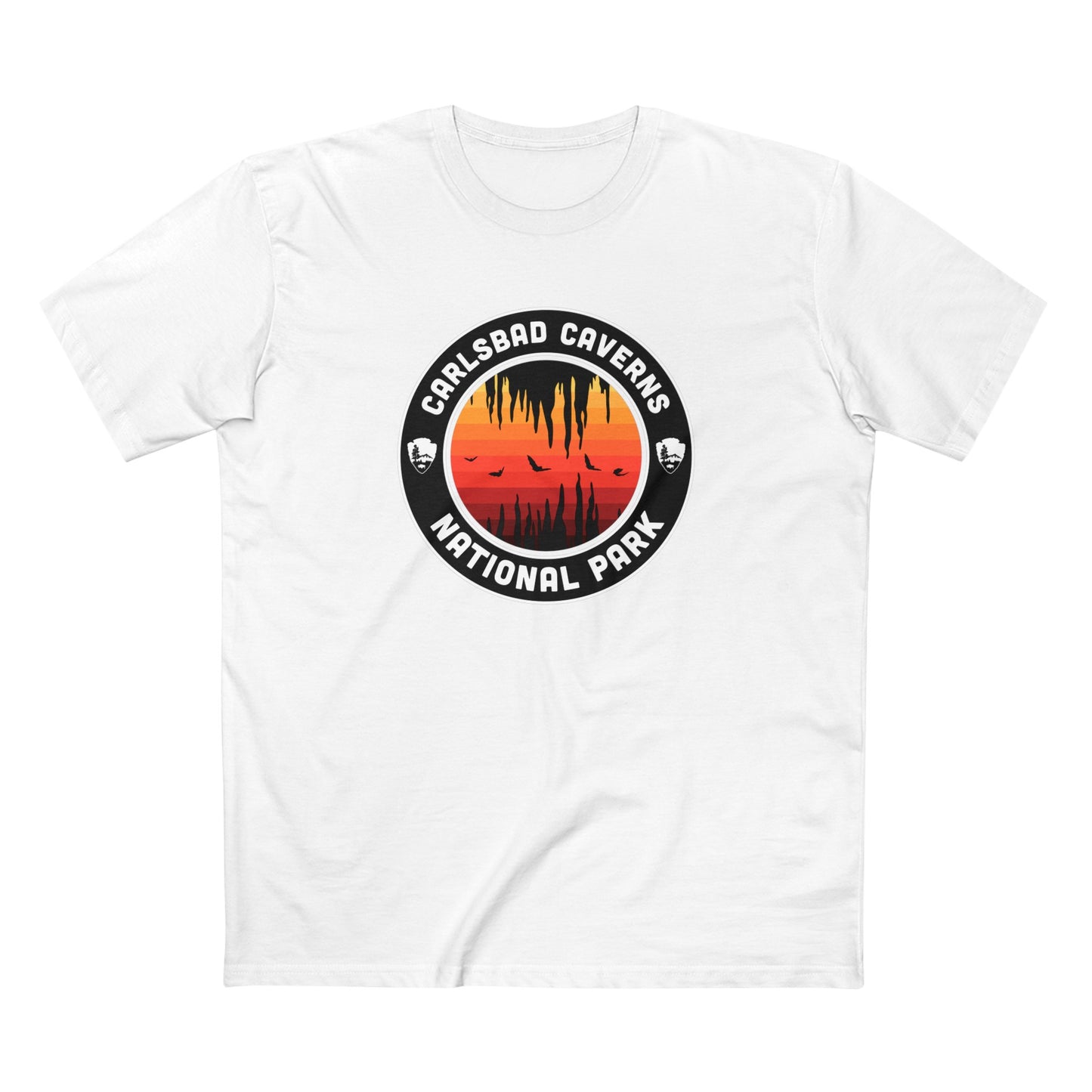 Carlsbad Caverns National Park - Round Badge Design