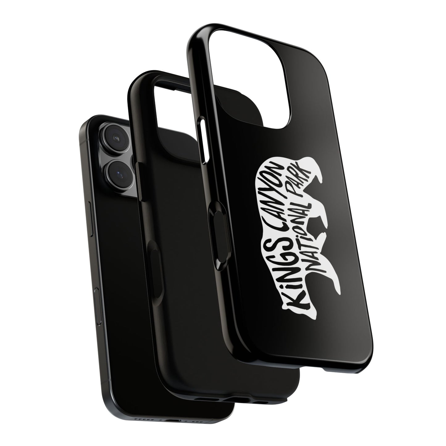 Kings Canyon National Park Phone Case - Black Bear Design